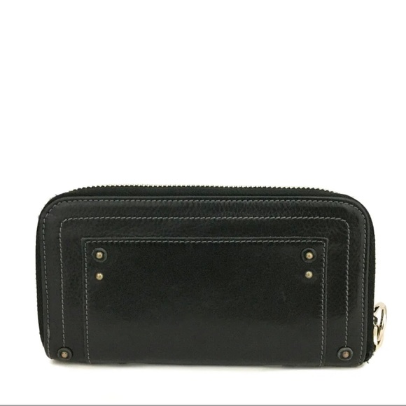 Authentic Chloe Paddington Black Leather Long Wallet - Picture 4 of 8